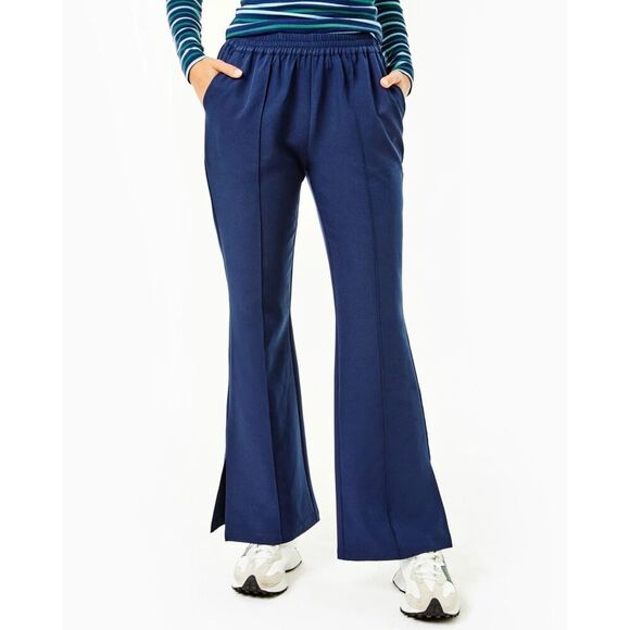 NWT Addison Bay Active Crepe Twiggy Pant In Navy Size XS MSRP $168 - Picture 2 of 8